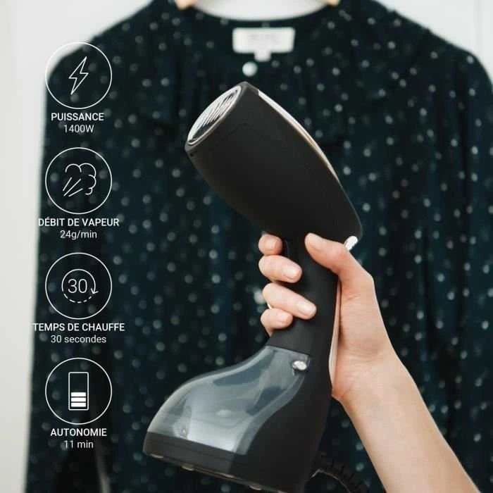 Garinis drabužių valytuvas SteamOne sTravel  (1400 W, juodos spalvos)