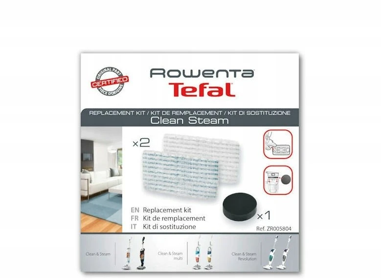 Filtrai ir šluostės Tefal Clean&Steam VP75/VP77