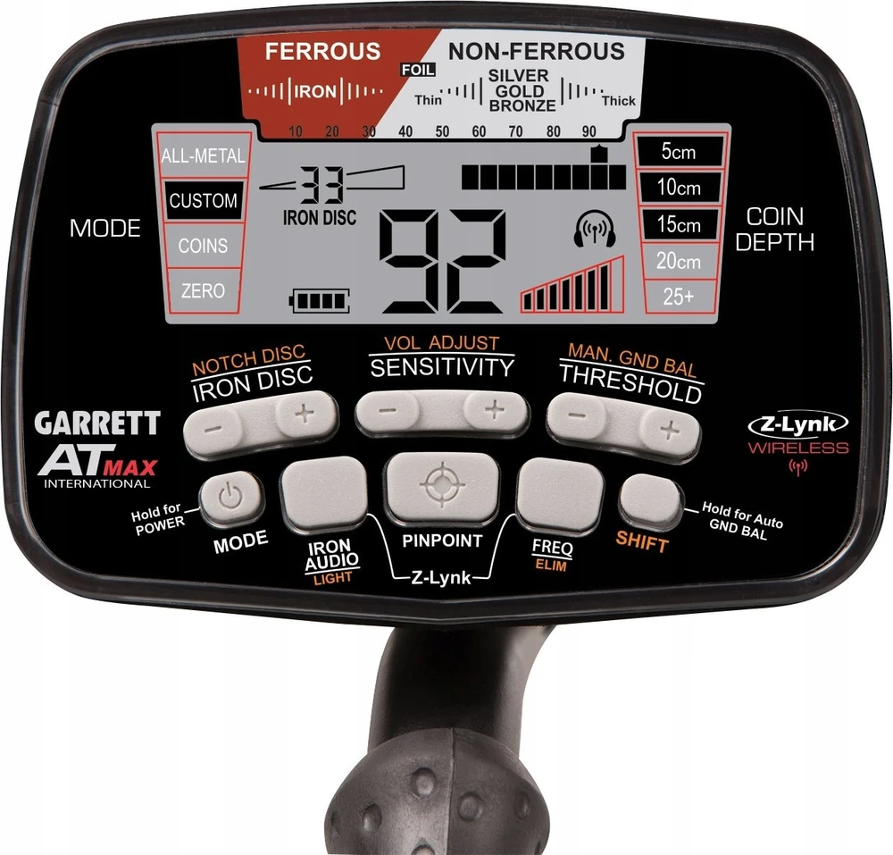 GARRETT AT Max 8.5x11" INTL Metal Detector