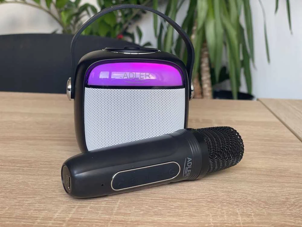 Karaoke garsiakalbis su mikrofonu ADLER AD-1199B