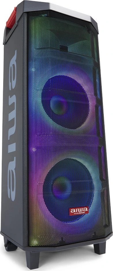 Aiwa Nešiojama garso sistema 700W (90W RMS) su karaoke, šviesos efektais