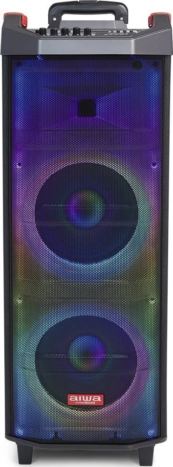 Aiwa Nešiojama garso sistema 700W (90W RMS) su karaoke, šviesos efektais
