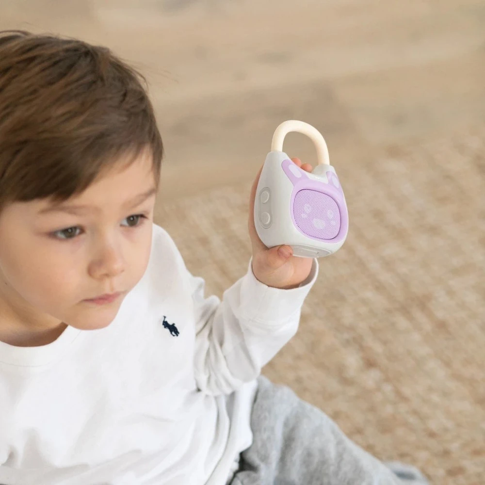 Alilo Pocket Bunny K1 - MP3 grotuvas su Bluetooth - violetinė