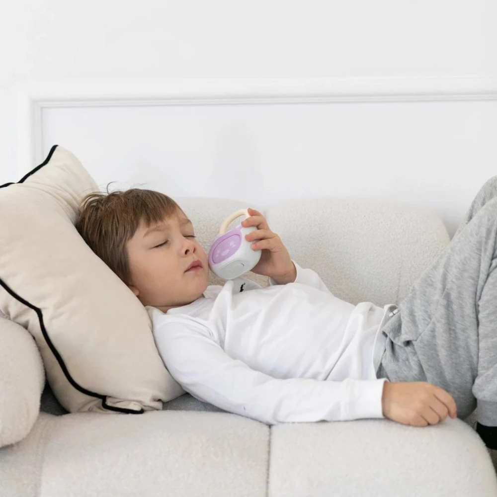Alilo Pocket Bunny K1 - MP3 grotuvas su Bluetooth - violetinė