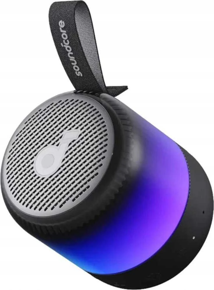 Nešiojama kolonėlė Anker Soundcore Glow Mini, Juodos spalvos