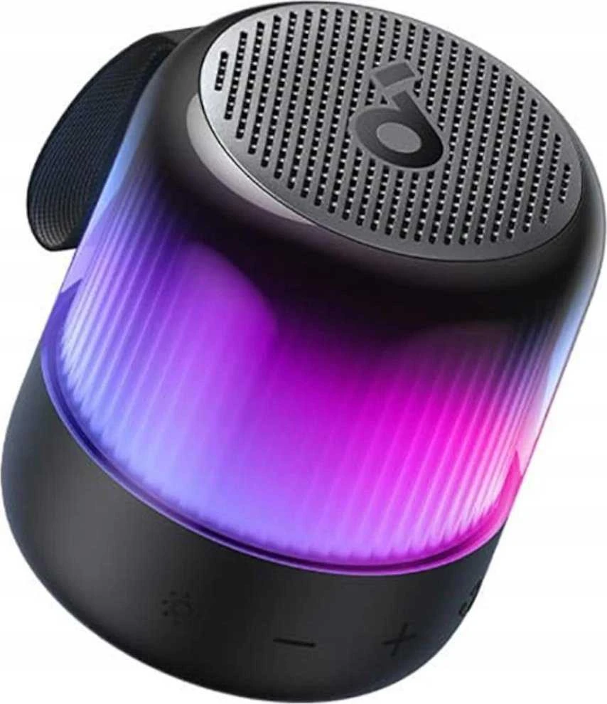Nešiojama kolonėlė Anker Soundcore Glow Mini, Juodos spalvos