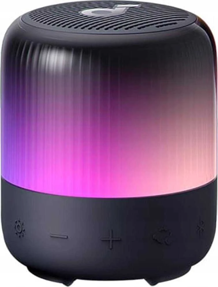 Nešiojama kolonėlė Anker Soundcore Glow Mini, Juodos spalvos