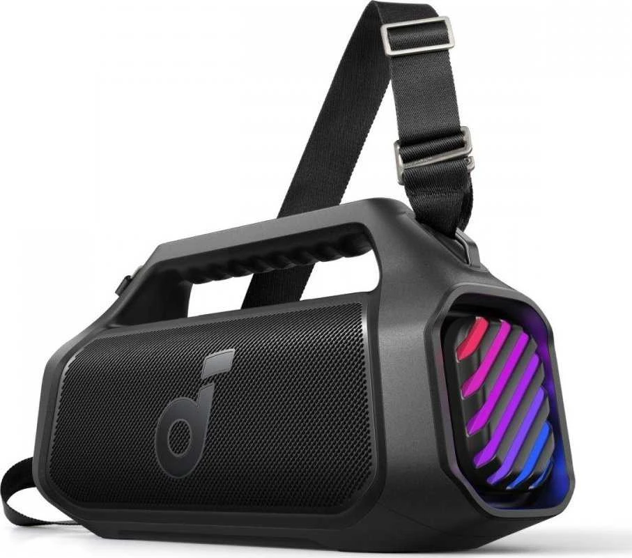 Nešiojama kolonėlė Anker Soundcore Motion Boom 2 Plus, Juodos spalvos