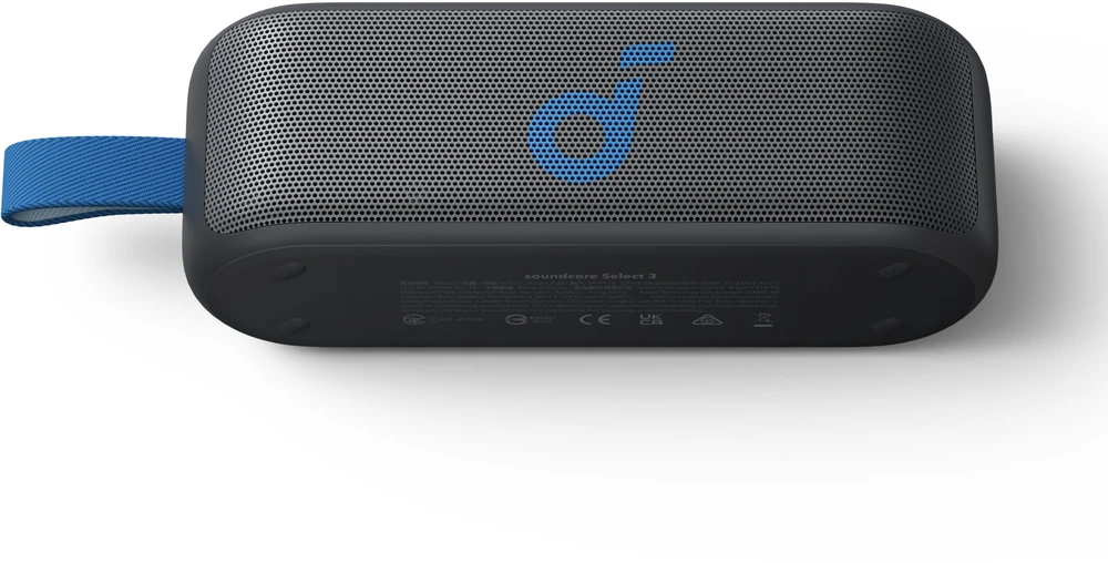 Nešiojama kolonėlė Anker Soundcore Select 3, Juodos spalvos
