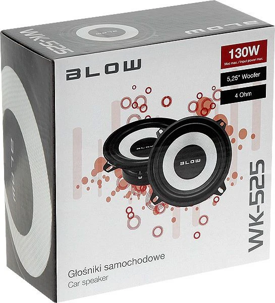 Blow Pūskite Garsiakalbis 130W WK525 4Ohm
