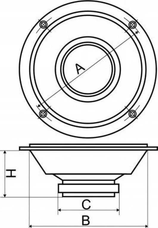 Dibeisi Garsiakalbis 8" DBS-G8001 8 omų