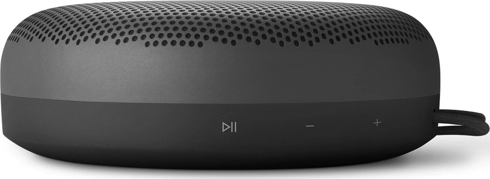 Bang & Olufsen Beosound A1 2nd Gen Nešiojama belaidė Bluetooth kolonėlė su balso asistentu, Juodos antracito/mėlynos spalvos