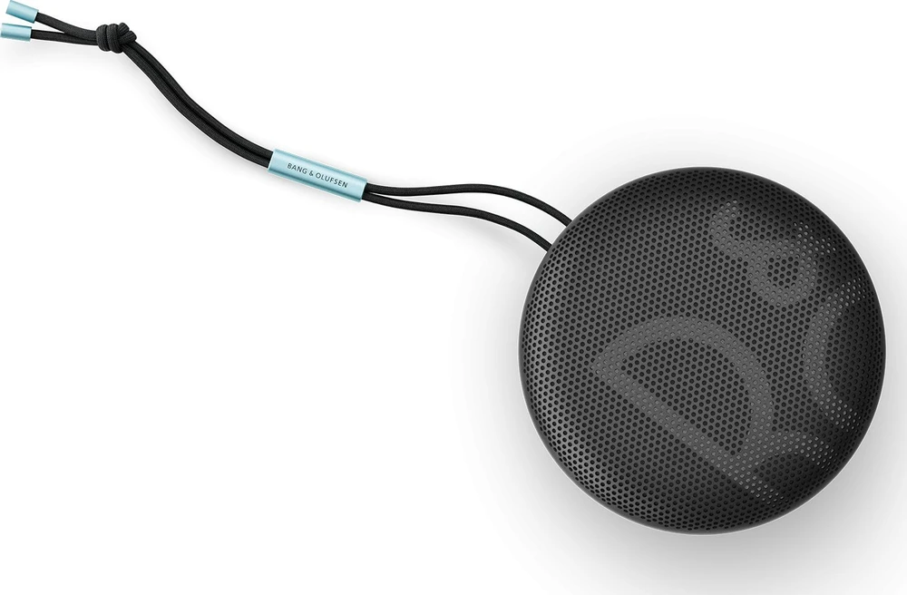 Bang & Olufsen Beosound A1 2nd Gen Nešiojama belaidė Bluetooth kolonėlė su balso asistentu, Juodos antracito/mėlynos spalvos