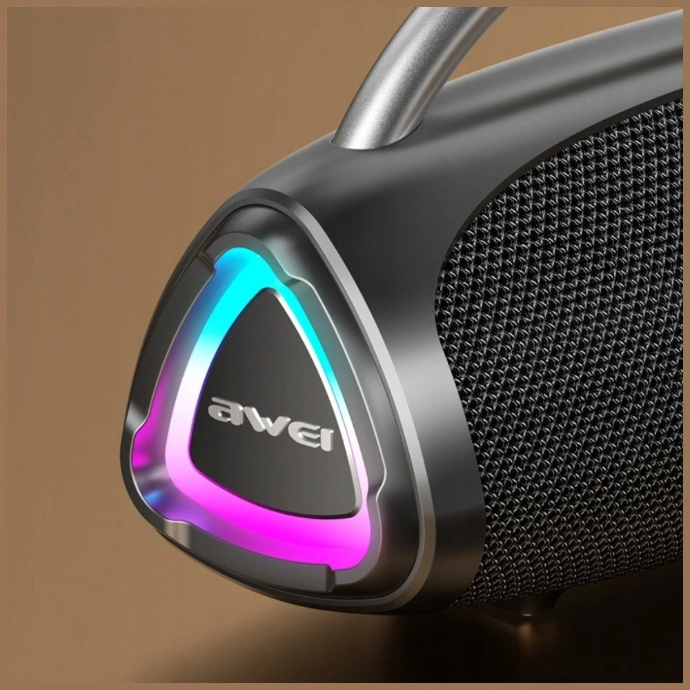 Garsiakalbis belaidis AWEI KA39 100W Bluetooth 5.3 nešiojama zewnętrzny juoda