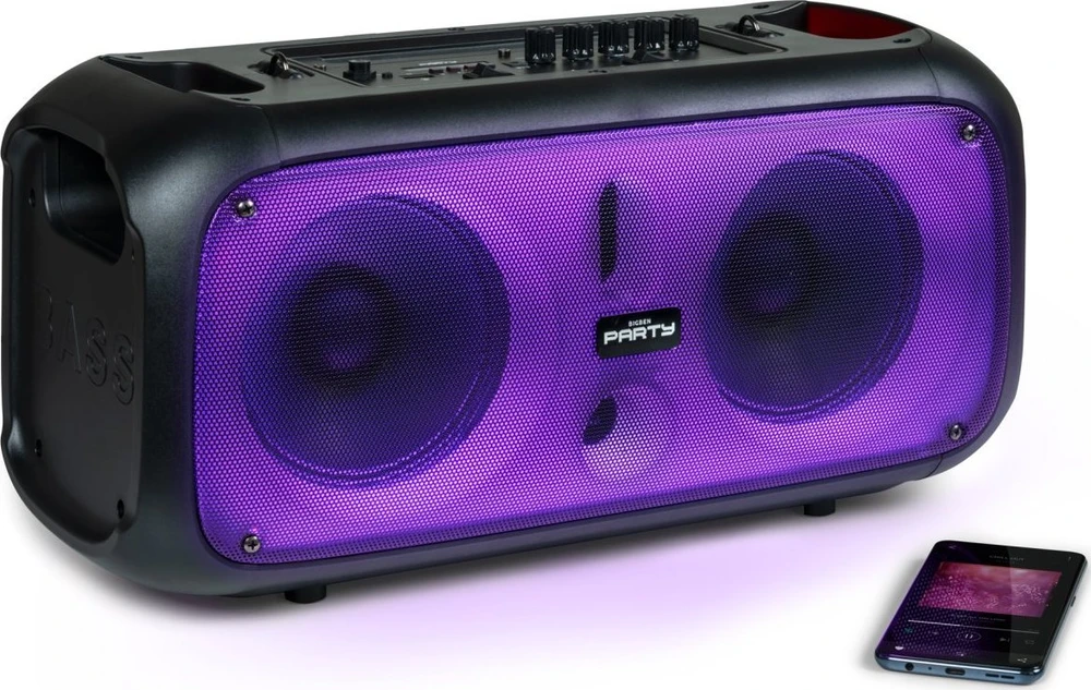 Big Ben Bigben Party Garsiakalbis - Bigben 200w Bluetooth Švytintis Garsiakalbis