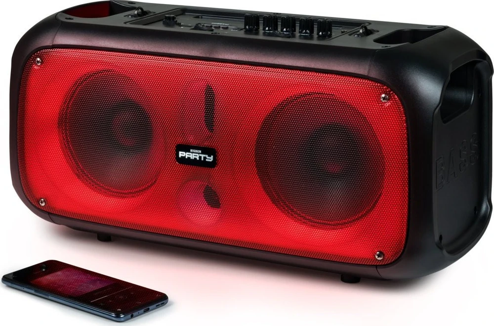 Big Ben Bigben Party Garsiakalbis - Bigben 200w Bluetooth Švytintis Garsiakalbis