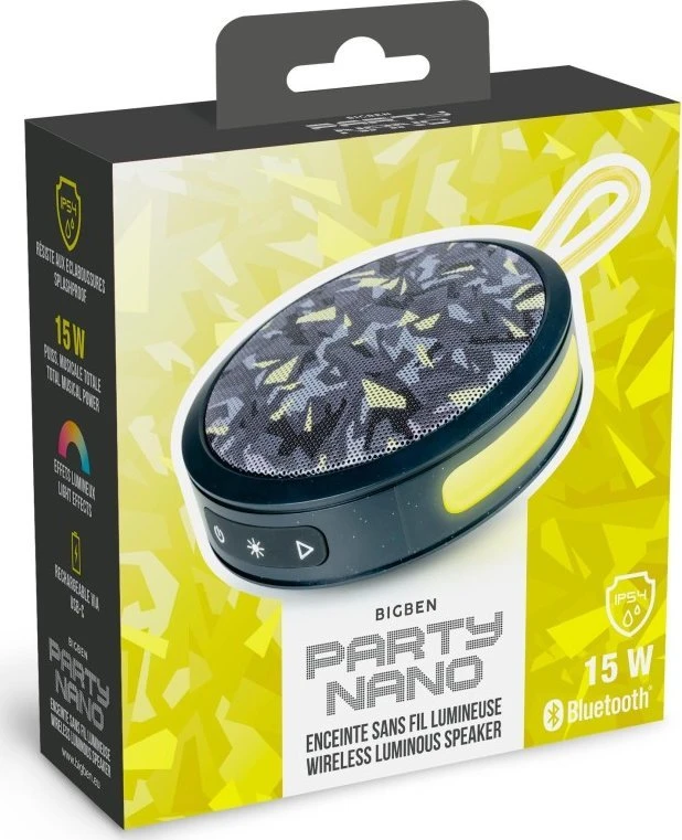 Big Ben Garsiakalbiai - Bigben Party Luminous Garsiakalbis BT 15w Tws