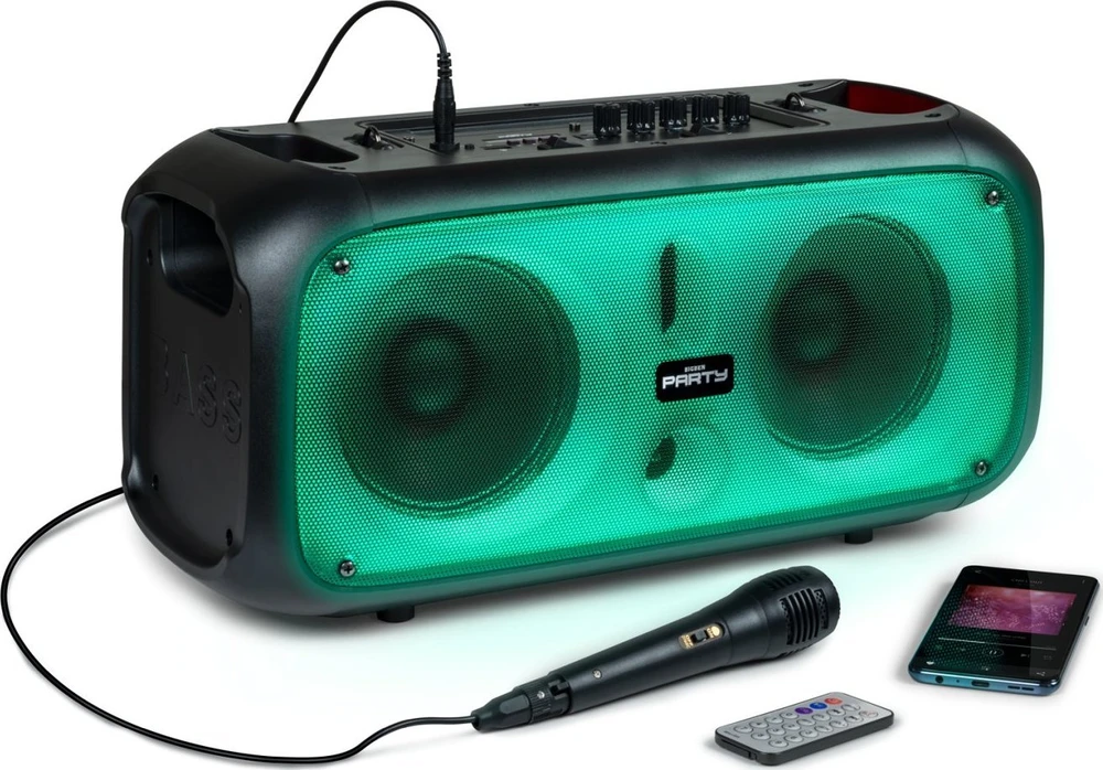 Big Ben Bigben Party Garsiakalbis - Bigben 200w Bluetooth Švytintis Garsiakalbis