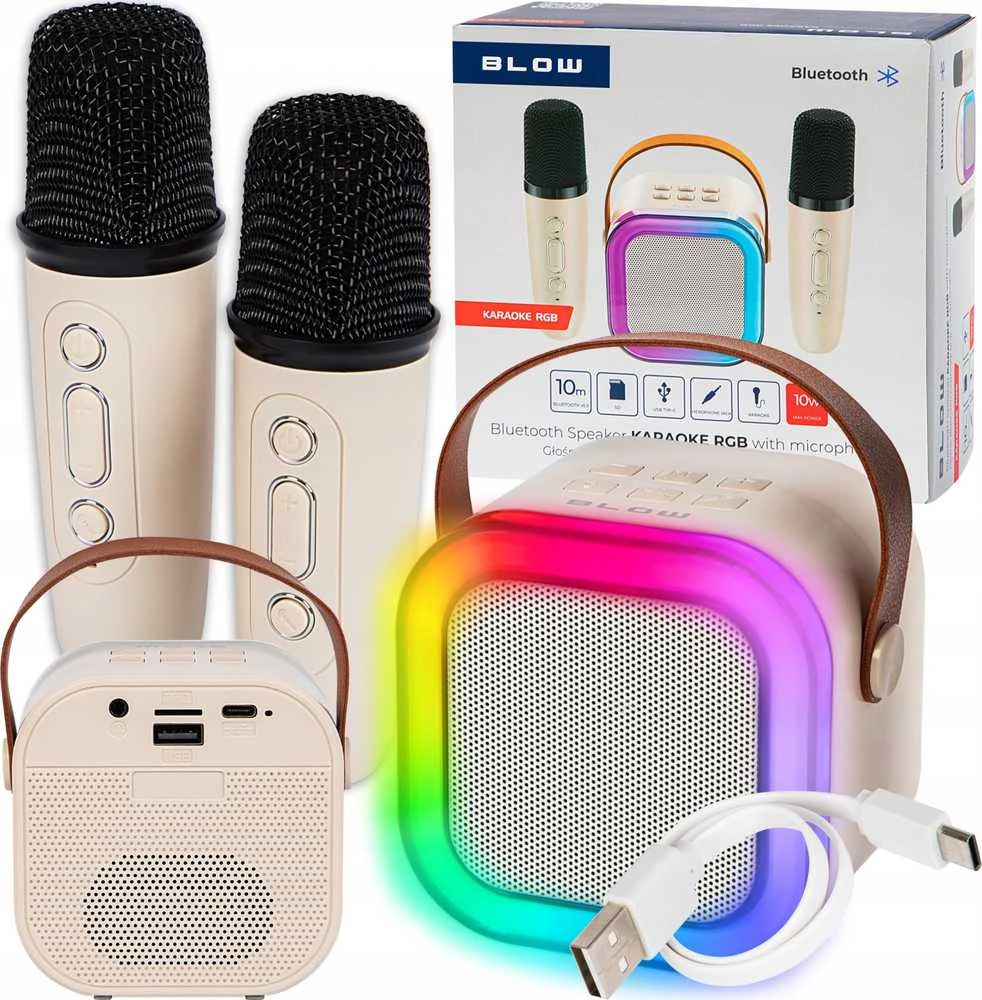Blow KARAOKE RGB Bluetooth garsiakalbis