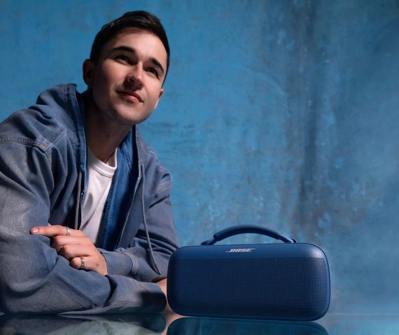 Bose SoundLink Max nešiojama kolonėlė, Mėlynos spalvos