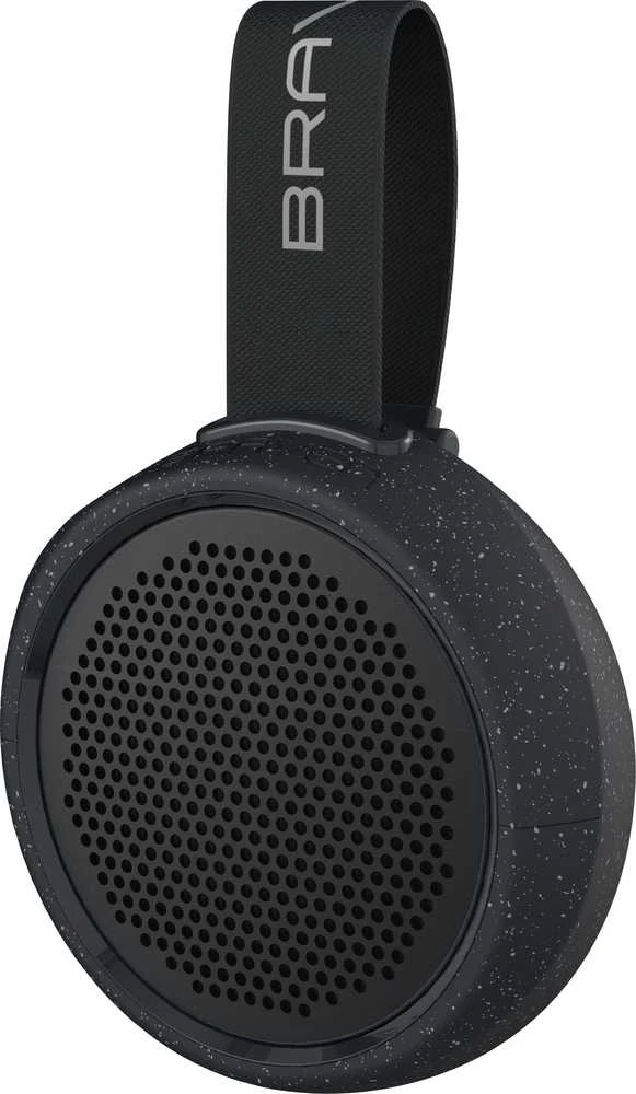 Braven BRV 105 nešiojamas vandeniui atsparus Bluetooth garsiakalbis, Juodas