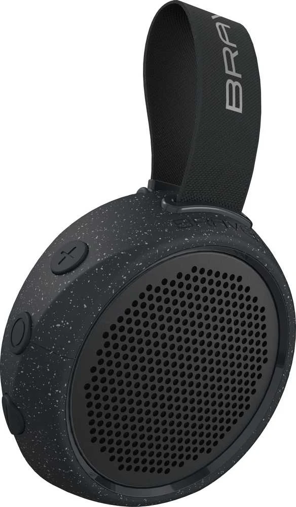 Braven BRV 105 nešiojamas vandeniui atsparus Bluetooth garsiakalbis, Juodas