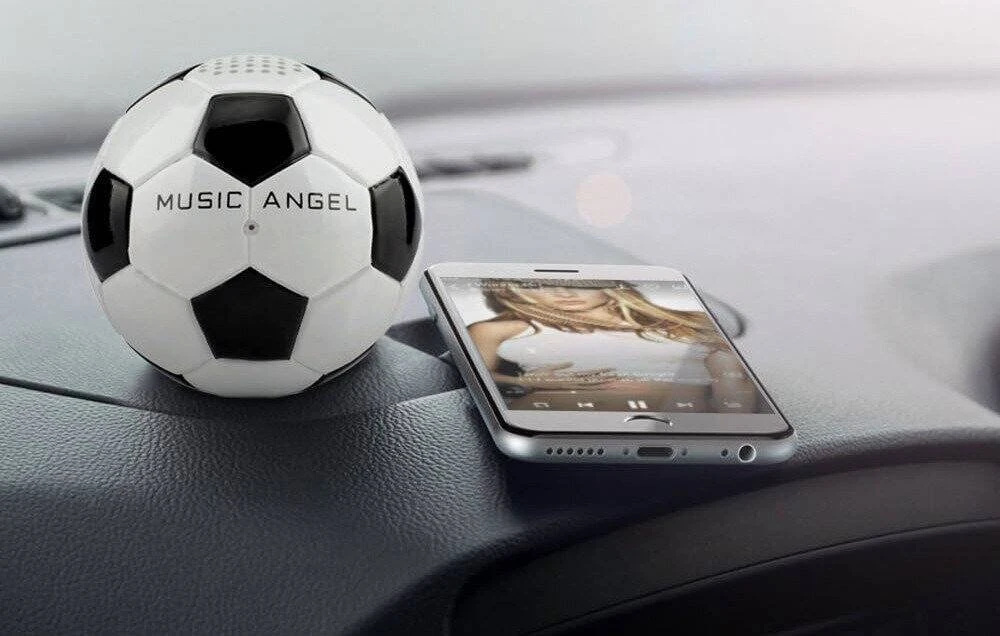 Garsiakalbis Crono Nešiojamas garsiakalbis ZR2 Futbolas Music Angel Baltai juodas 6W
