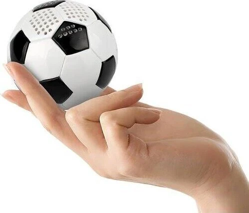 Garsiakalbis Crono Nešiojamas garsiakalbis ZR2 Futbolas Music Angel Baltai juodas 6W