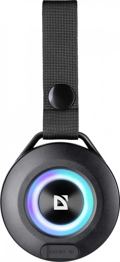 Kompiuterio kolonėlės Defender garsiakalbis ENJOY 20, ličio jonų, 1.0, 3W, juodas, LED apšvietimas, BT 5.3, 180Hz ~ 20kHz