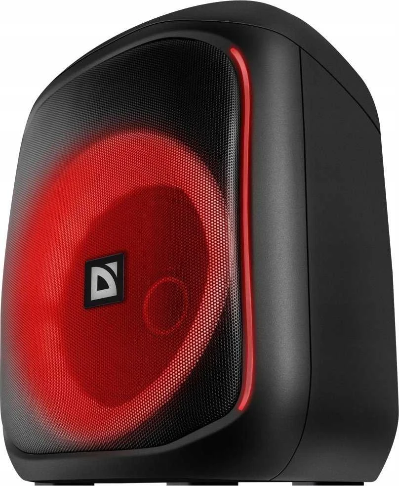 Kompiuterio kolonėlės Defender głośnik BOOMER 50, Li-Ion, 1.1, 50W, juoda, garsumo valdymas, pašvietimas LED, BT 5.0, TWS, 90Hz-20KHz