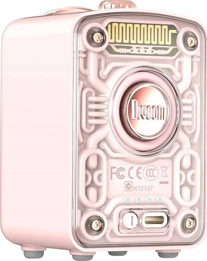 Divoom Thumbs Up Nykščiai aukštyn! kolonėlė "Fairy OK" Bluetooth inkl. Mikro rosa – garsiakalbis