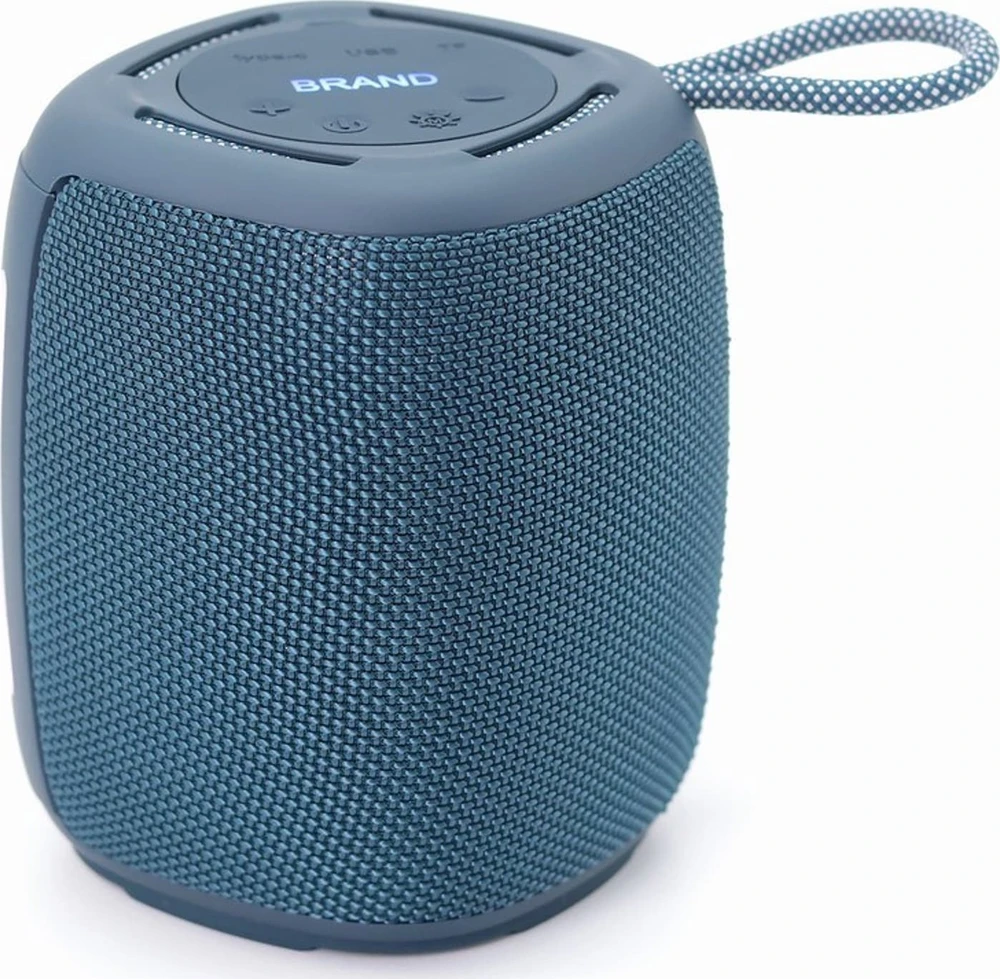 GEMBIRD Bluetooth LED speaker mėlynas