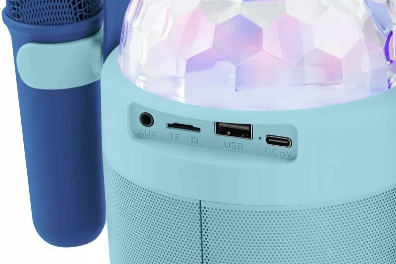 Garsiakalbis GoGEN karaoke disco BOBDISCOB Mėlyna