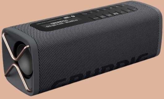 Grundig belaidė Bluetooth kolonėlė su DAB+ ir FM radiju, 5 W, juoda, GLR7764
