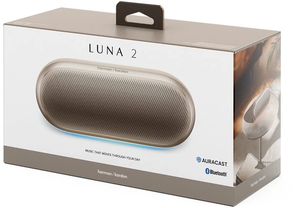 Garsiakalbis Harman Kardon Luna 2 Smėlio spalvos (HKLUNA2WSD)