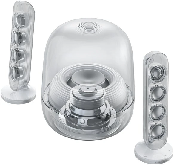 Garsiakalbis Harman Kardon Soundsticks 5 WiFi Baltas (HKSOUNDSTICKS5WIFIWHT)