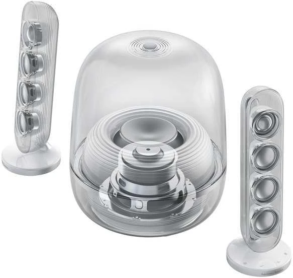 Harman Kardon CCB5C Soundsticks 5 garsiakalbis – belaidis garsiakalbis, baltas