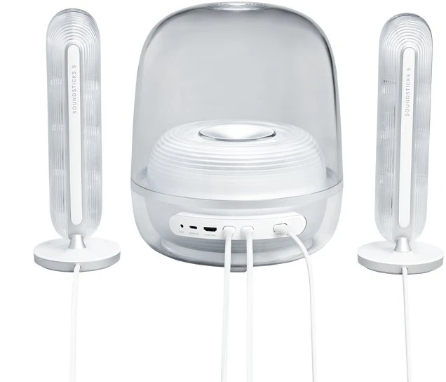 Garsiakalbis Harman Kardon Soundsticks 5 WiFi Baltas (HKSOUNDSTICKS5WIFIWHT)