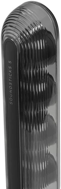 „Harman Kardon SoundSticks 5“ „Bluetooth“ garsiakalbiai, juodi