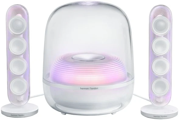 Garsiakalbis Harman Kardon Soundsticks 5 WiFi Baltas (HKSOUNDSTICKS5WIFIWHT)