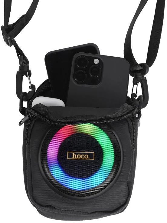 Wireless speaker 2x 8W 4h Hoco HT1 Pro juodas