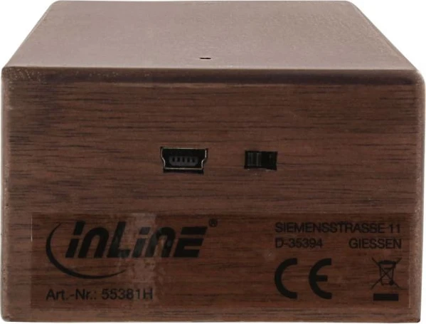 Garsiakalbis InLine Woodbrick ruda (55381H)
