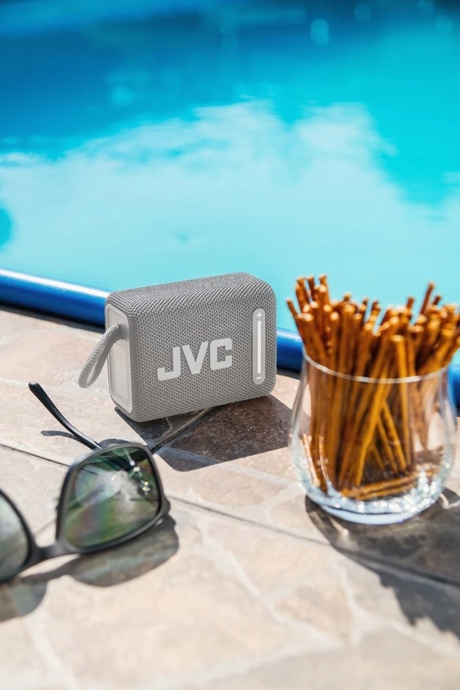 JVC XS-E114G - Nešiojama kolonėlė, pilkas