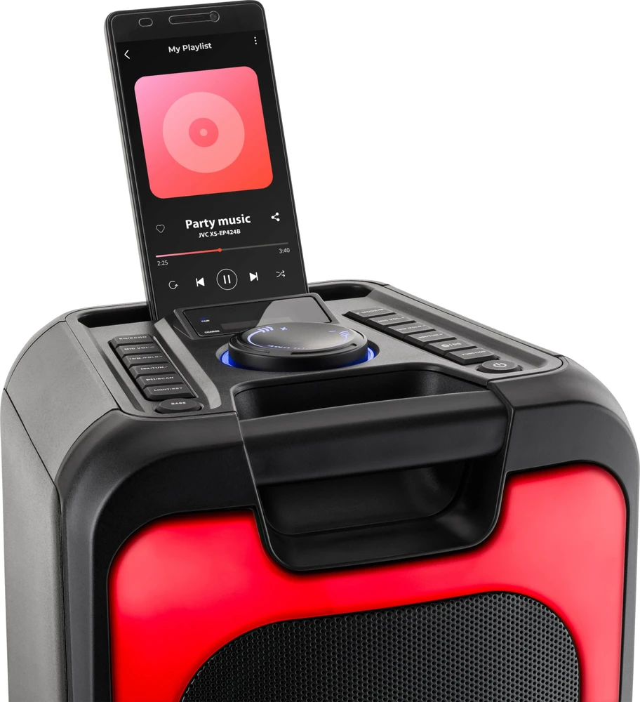 JVC Party Speaker XS-EP424B Bluetooth Speaker Juodas