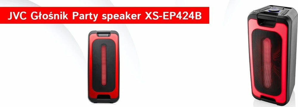 JVC Party Speaker XS-EP424B Bluetooth Speaker Juodas
