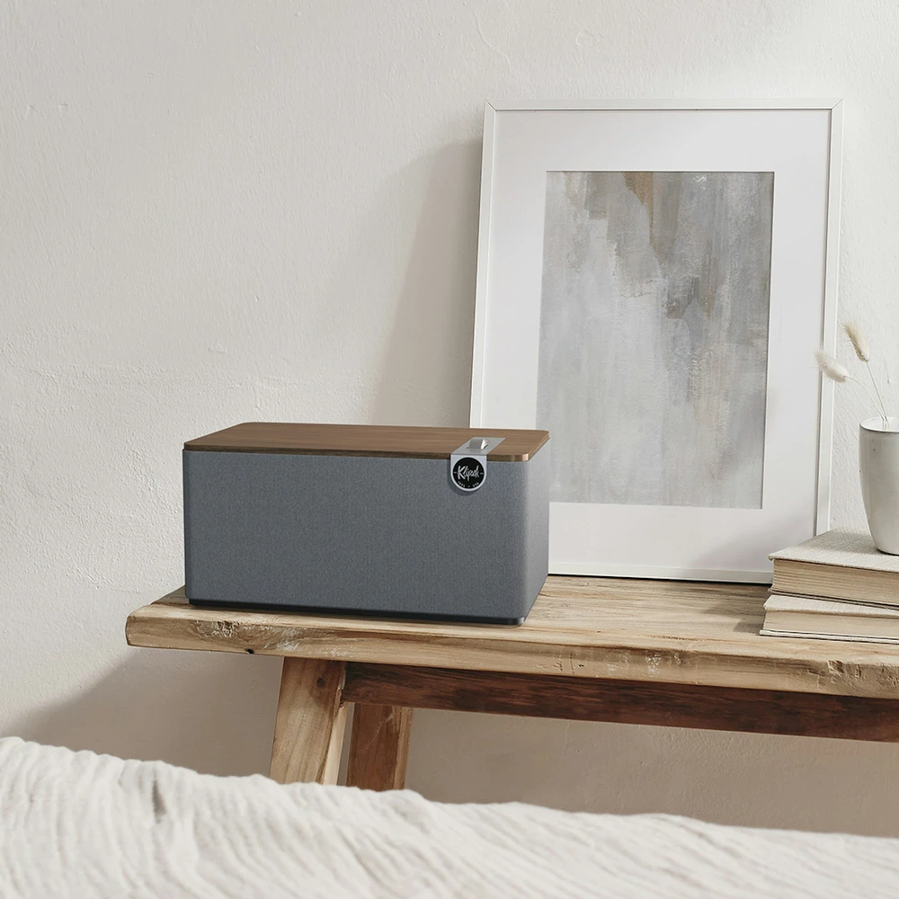 Klipsch namų garso sistema „The Three Plus“, riešuto spalvos