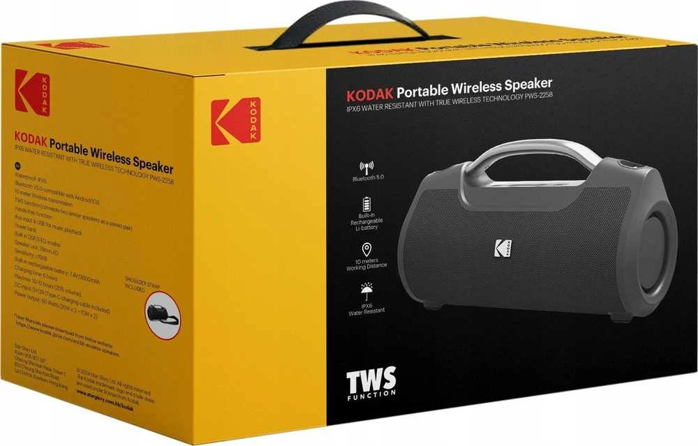 Nešiojama belaidė kolonėlė Kodak PWS-2258