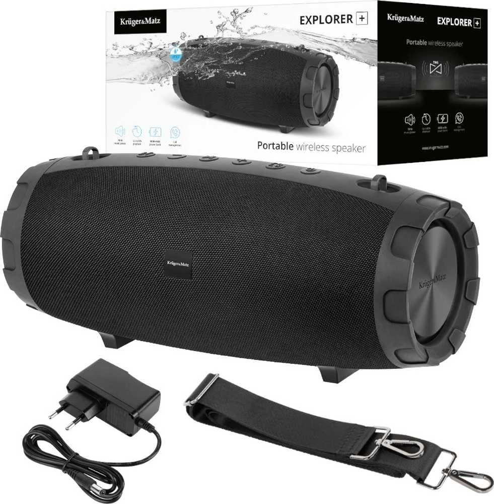 Kruger & Matz Explorer+ nešiojamasis Bluetooth garsiakalbis