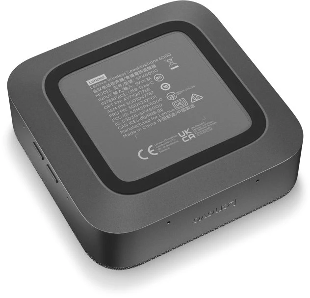 Lenovo | Speakerphone | 6000 | Su mikrofonu | Bluetooth | Juodas
