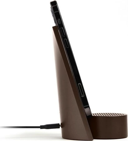 Lexon City Energy Pro 10W Belaidis įkroviklis su Bluetooth garsiakalbiu, bronzinė LD145BZ